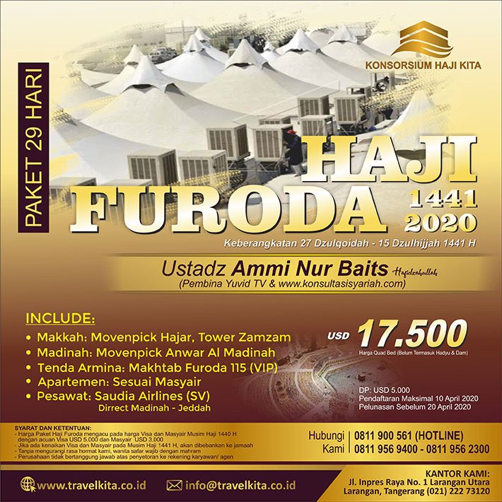 Haji Khusus Visa Furoda 2020