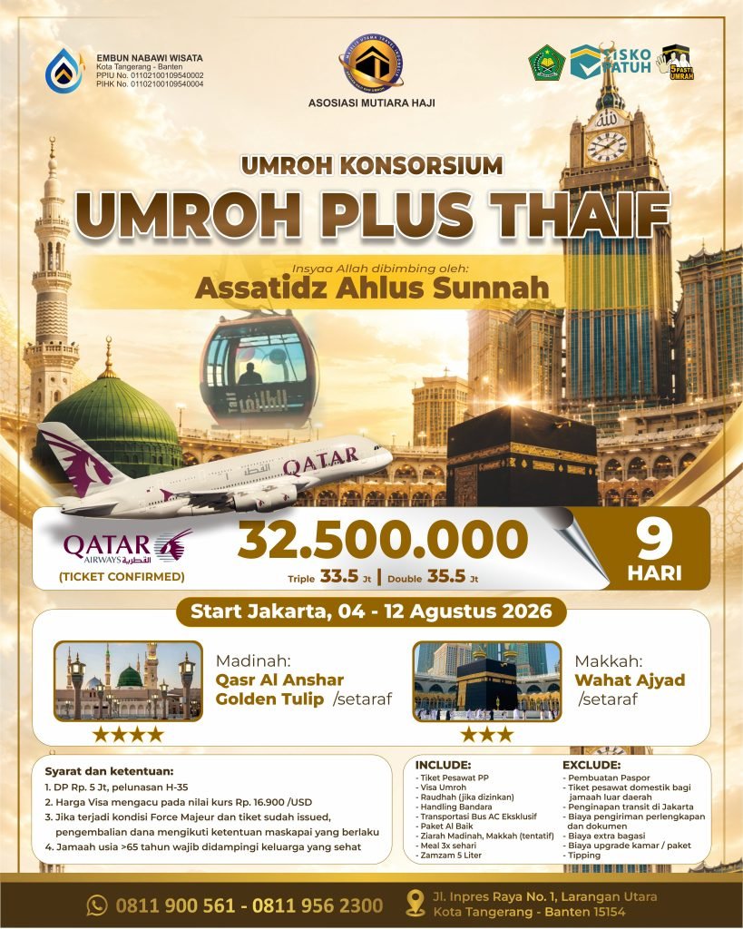 UMROH KONSORSIUM PLUS THAIF