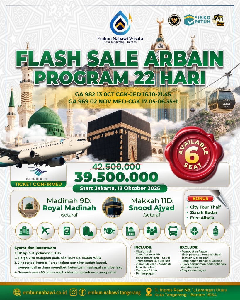 UMRAH SPESIAL LIBURAN SEKOLAH