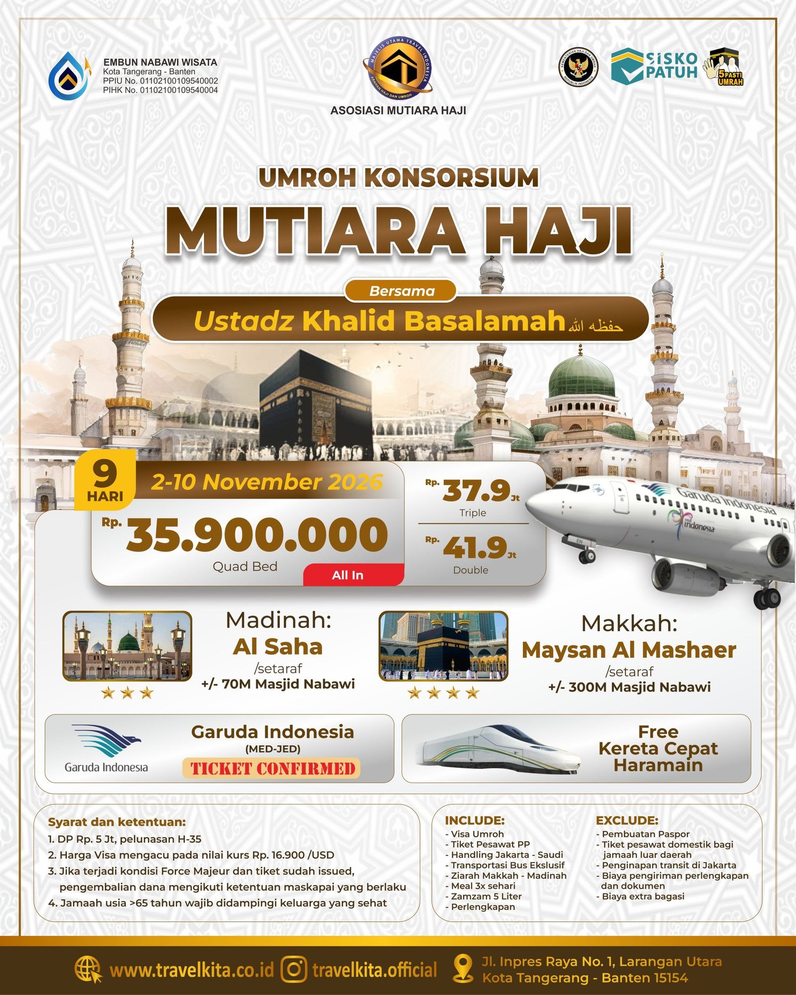 UMROH KONSORSIUM MUTIARA HAJI