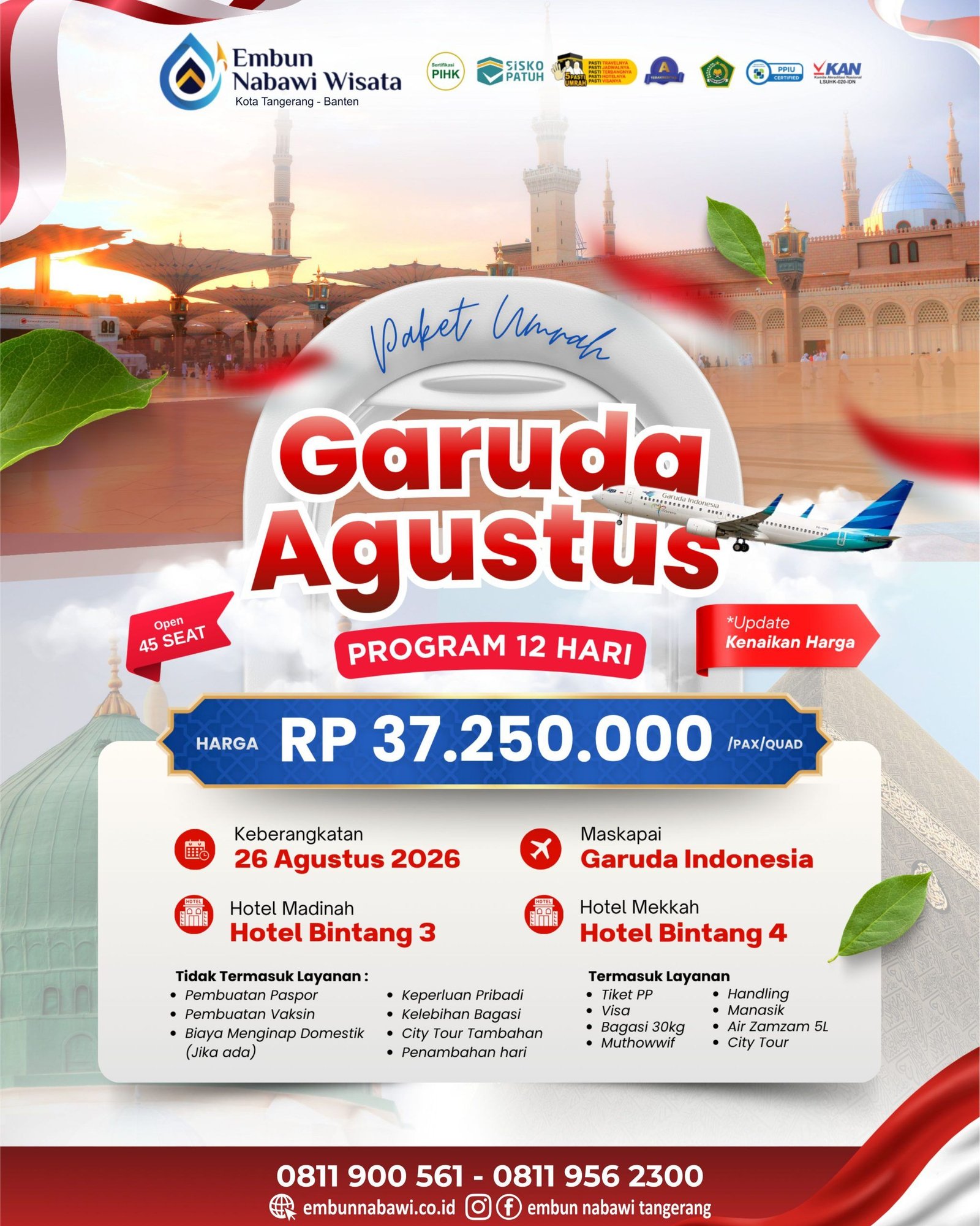 UMROH AGUSTUS 12 HARI GARUDA