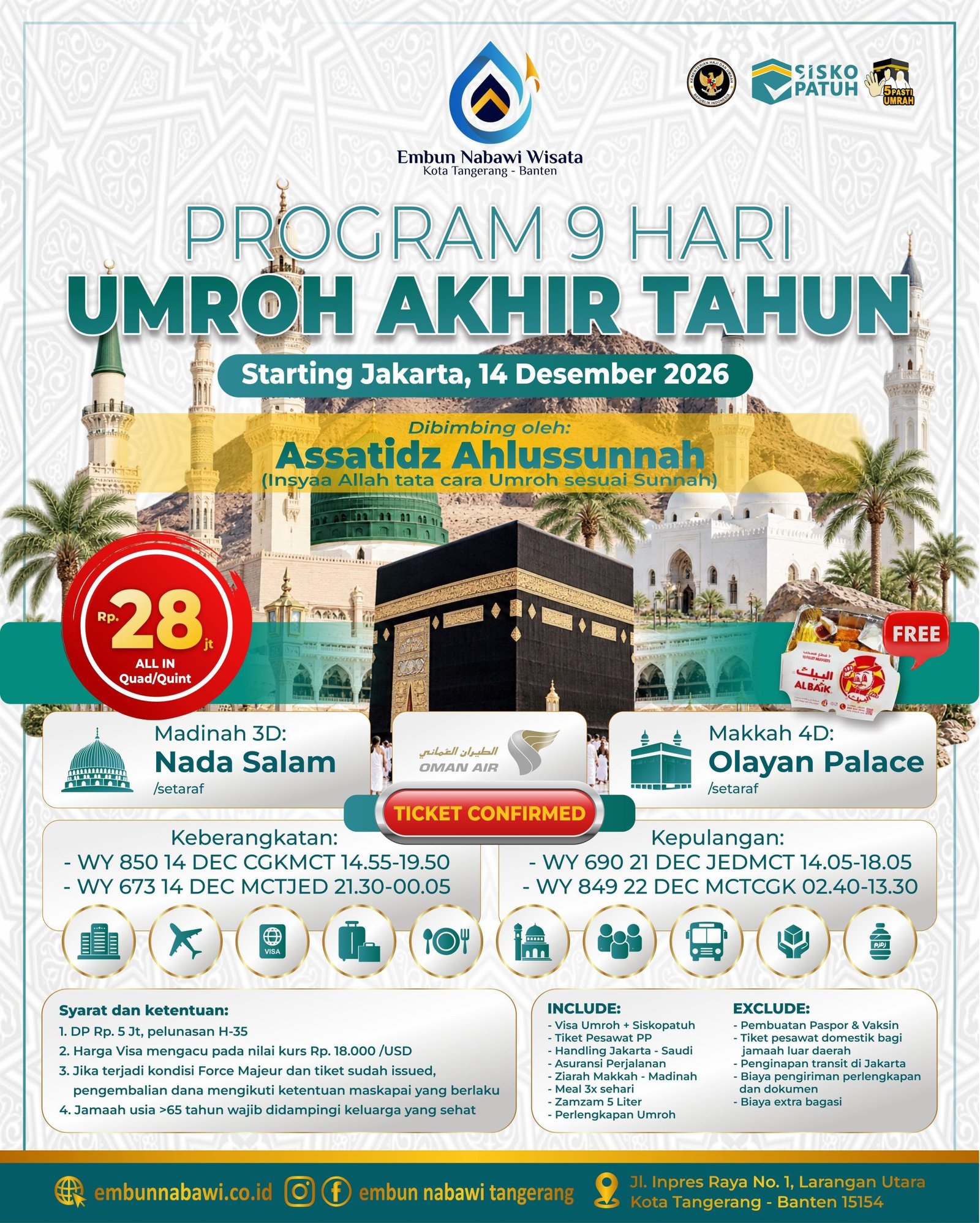 UMRAH SPESIAL LIBURAN SEKOLAH